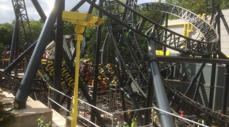 Alton Towers rollercoaster crash